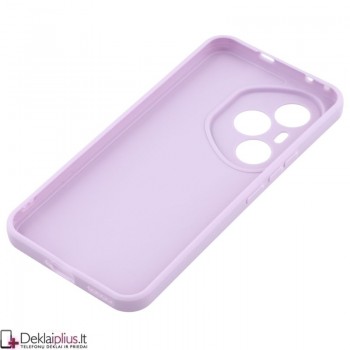 Guminis 1.5 mm. storio dėklas su kameros apsauga - šviesiai violetinis (Huawei Honor 400 Pro) Guminis 1.5 mm. storio dėklas su kameros apsauga - šviesiai violetinis (Huawei Honor 400 Pro)